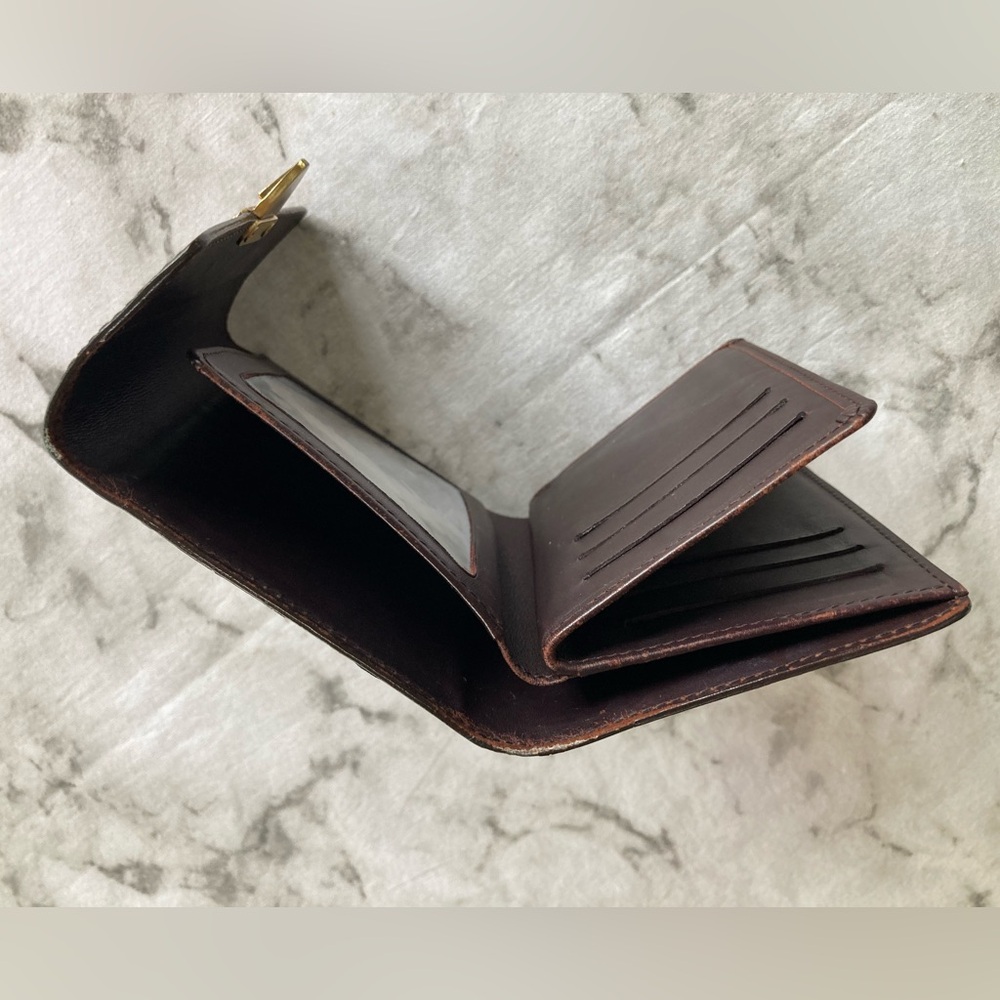 Louis Vuitton vernis patent leather amarante wallet - Picture 2 of 8